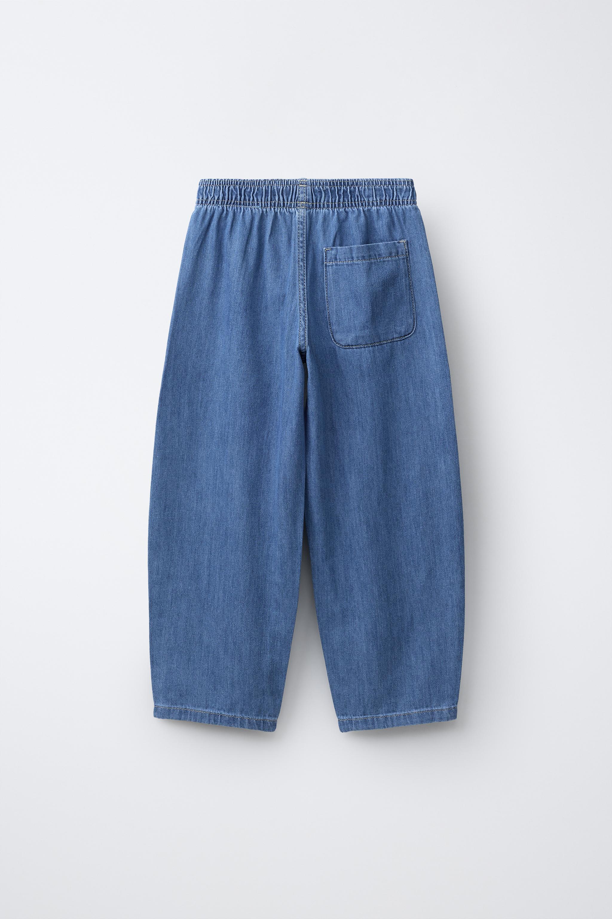PANTALON BARREL ÉLASTIQUES FLUIDE